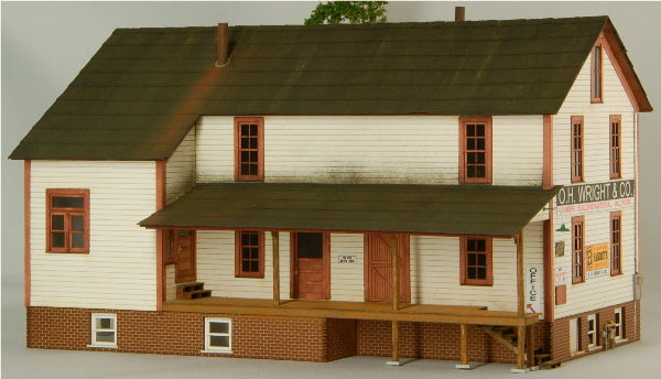 GCLaser 19063 HO Scale O.H. Wright & Co. Building Kit