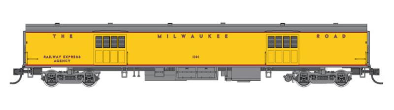 Fox Valley Models 10091 MILW Exp Yel/Gry #1101