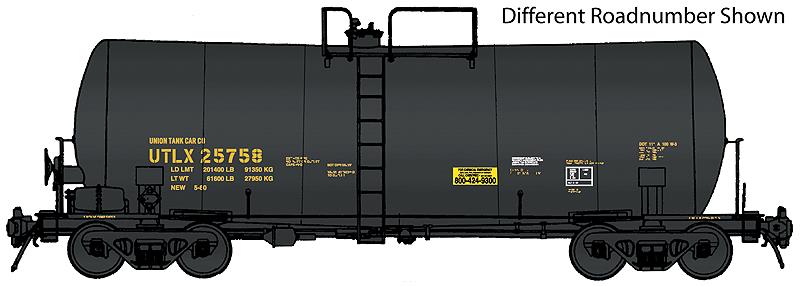 Walthers 100118 16K Gal Tank Car UTLX