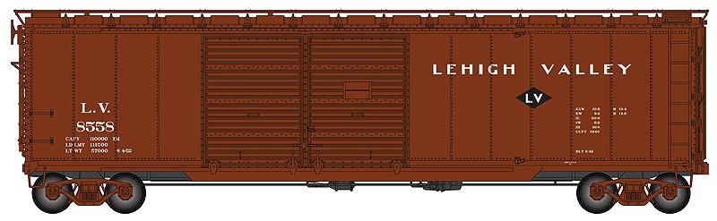 Walthers 101653 50' AAR DD Bxcr LV 8558
