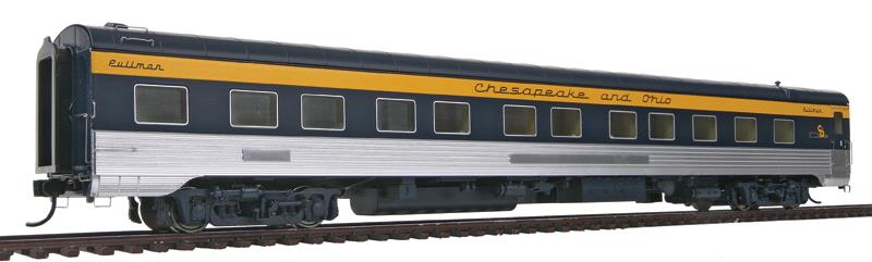 Walthers 15455 85-Ft P-S 10-6 C&O Sleeper Car