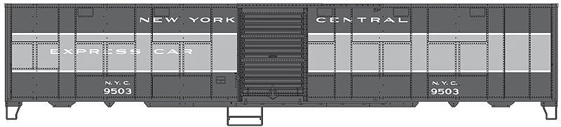 Walthers 17282 50 Ft NYC Exp Boxcar NYC