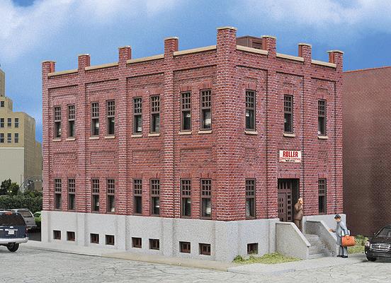 Walthers 933-4050 HO Brick Office Building Kit