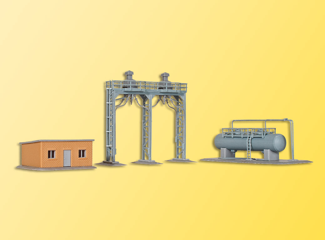 Kibri 37444 HO 2-Track Sanding & Fuel Tower