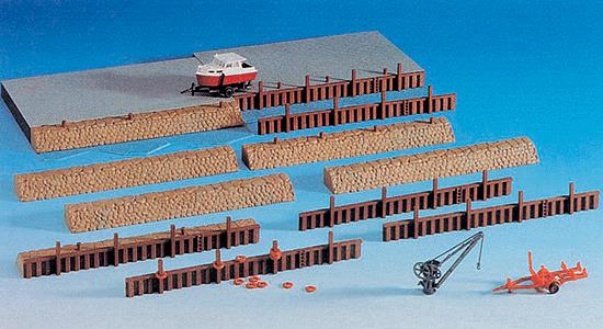Kibri 38528 Dockside accessories