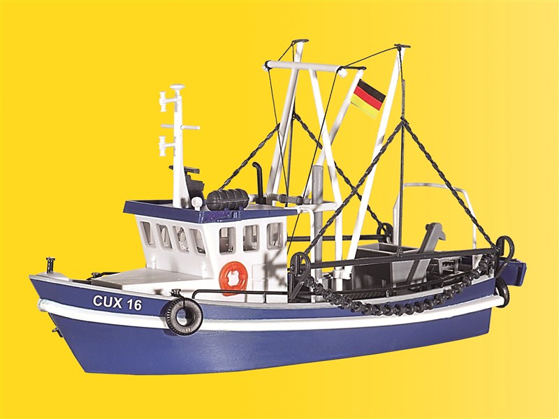 Kibri 39161 HO CUX 16 Shrimp Boat Plastic Model Kit Kit