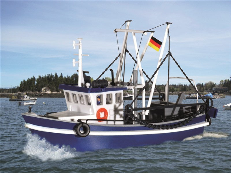 Kibri 39161 HO CUX 16 Shrimp Boat Plastic Model Kit Kit