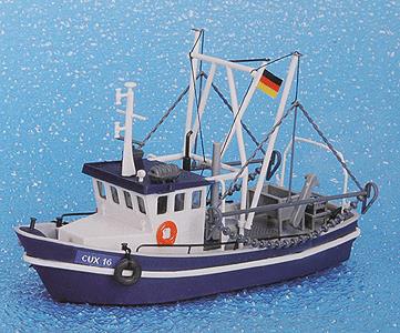 Kibri 39161 HO CUX 16 Shrimp Boat Plastic Model Kit Kit