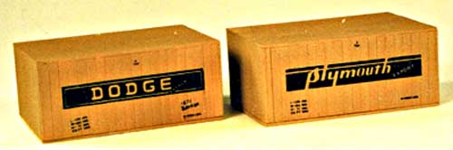 Funaro & Camerlengo Export Auto Crate Loads w/Decals