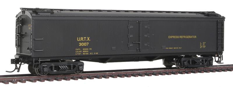 Broadway Limited 1845 HO Union Refrigerator Transit 53'6" Express Reefer #3007