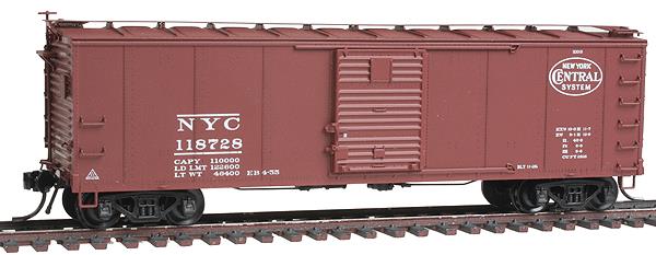 Broadway Limited 1756 HO New York Central 40' Steel Boxcar #118728
