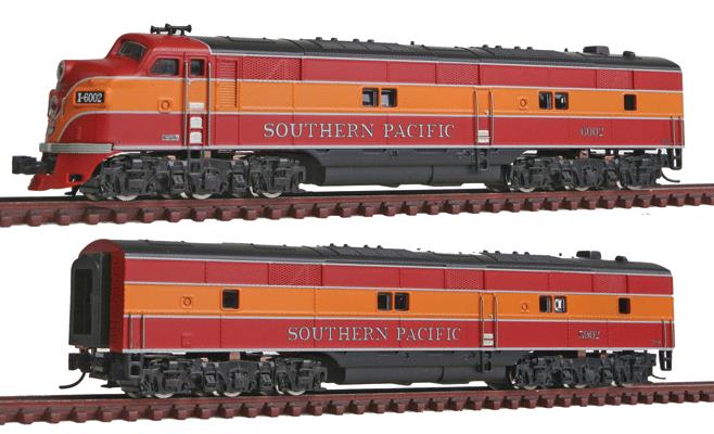 Broadway Limited 3035 N Southern Pacific EMD E7A/Unpowered B Set #6002,5902