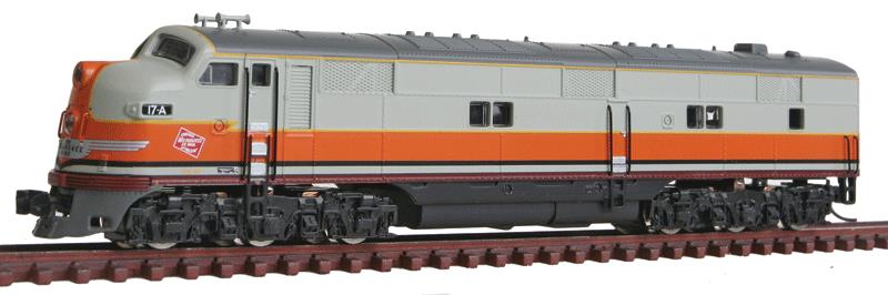 Broadway Limited 3041 N Milwaukee Road EMD E7A Paragon2™ #17A