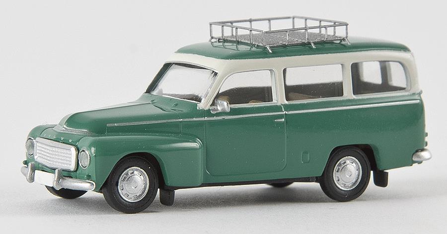 Brekina Automodelle 29318 1:87 Volvo Duett Kombi Station Wagon (green, white)