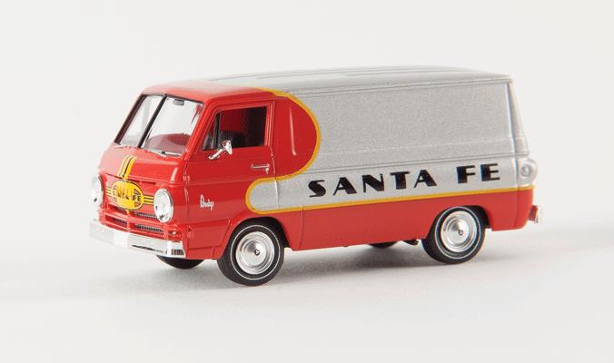 Brekina Automodelle 34355 Dodge A 100 Cargo Van - Santa Fe
