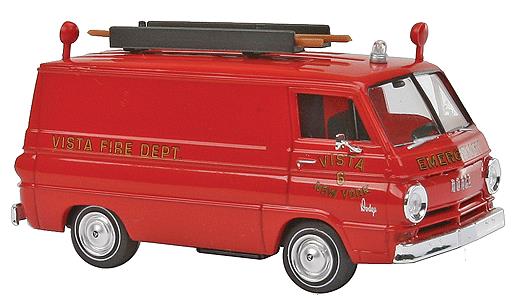 Brekina Automodelle 34360 1:87  Vista, New York Fire Dodge A 100 Cargo Van