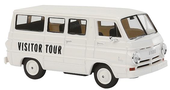 Brekina Automodelle 93441 1:87 Dodge A 100 Passenger Van - Visitor Tour