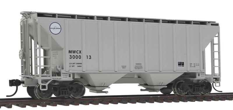 Walthers 910-7120 HO MWCX 37' Covered Hopper #300013