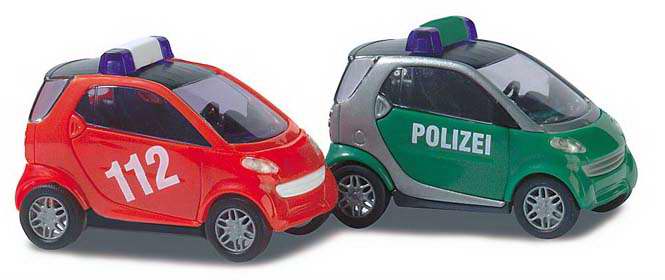 Busch 8351 Smart Cars Police & Fire