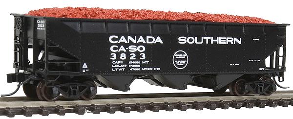 Bluford Shops 73411 70T Canada Southern 3-Bay Ofset Hopper