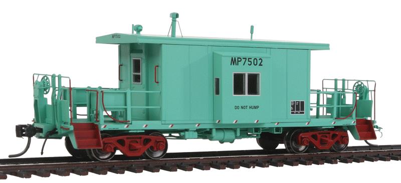 Bluford Shops 31071 HO MP/UP Transfer Caboose #7502