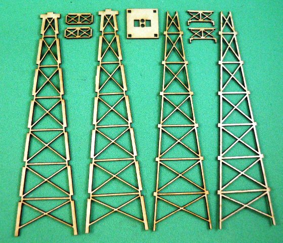 Bakatronics BT-103 Laser Cut Airport Tower Kit