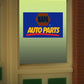 Miller Engineering 8895 HO/O NAPA Auto Parts Animated Window Sign
