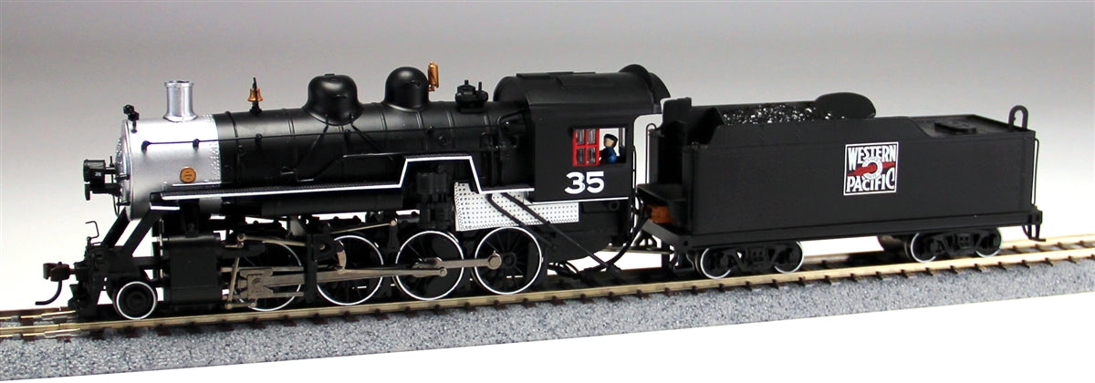 Bachmann 51316 HO Western Pacific 2-8-0 Consolidation Steam Locomotive W/DCC #35