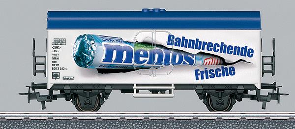 Marklin 44206 HO Mentos Reefer Car - Ready to Run