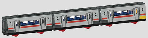 Marklin 44270 HO My World Click and Mix Passenger Cars (Set of 3)
