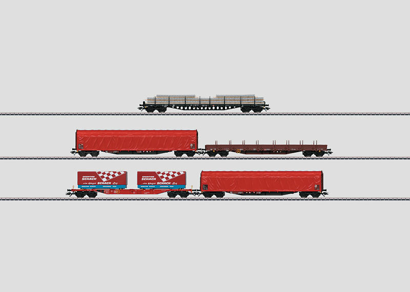 Marklin 47031 HO DB Schenker Era VI 5-Car Set - 3-Rail -Ready to Run