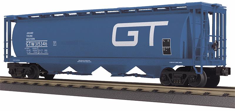MTH 30-75449 O GTW 4-Bay Cyl.Hopper
