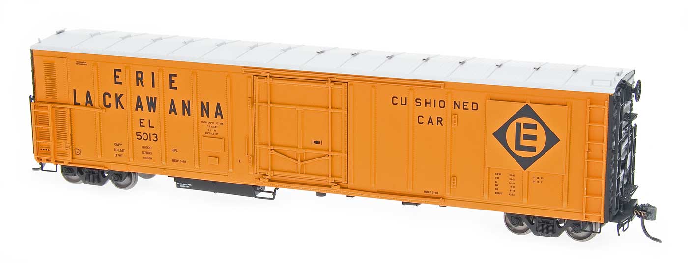 Red Caboose 34805 HO Scale Erie Lackawanna 57' Mechanical Reefer