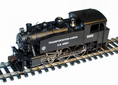 Rivarossi HR2522 HO U.S. Army Transportation S-100 0-6-0 Steam Locomotive #5000
