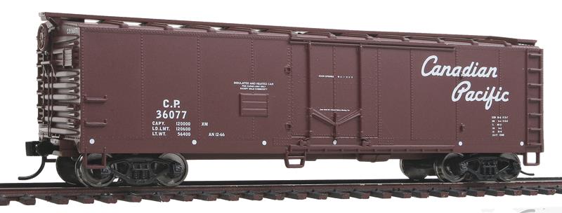 Walthers 910-1557 HO Canadian Pacific 40' Plug-Door Boxcar - Ready to Run #36077