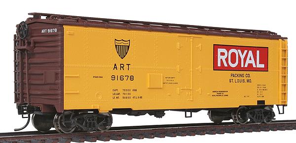 Walthers 910-3504 HO Royal Art 50' Steel Meat Reefer #91678