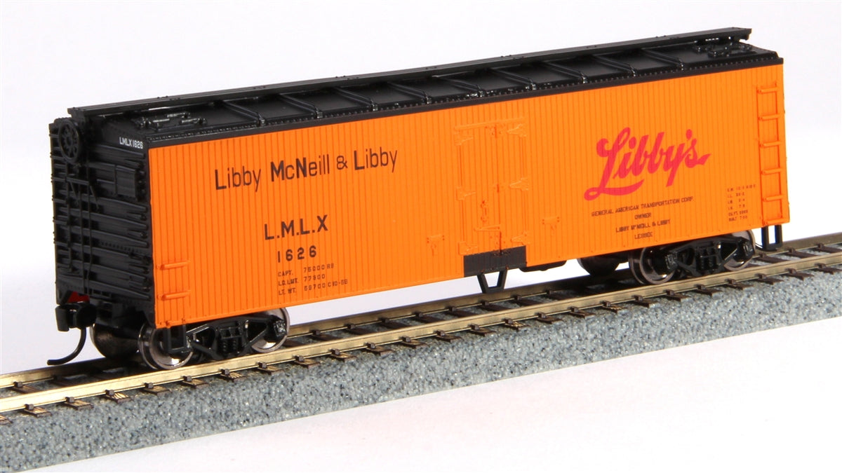 Walthers 910-3606 HO Libby 40' Dbl-Shtd Reefer #1626