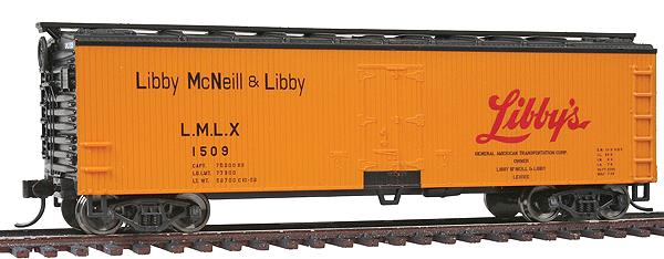 Walthers 910-3606 HO Libby 40' Dbl-Shtd Reefer #1626