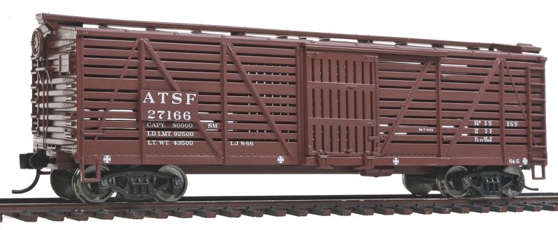 Walthers 910-4505 40' Stock Car w/Dreadnaught Ends # 27166
