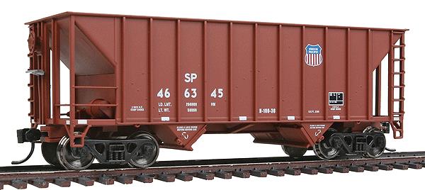 Walthers 910-6908 Union Pacific SP 34' 100-Ton 2-Bay Hopper #466345