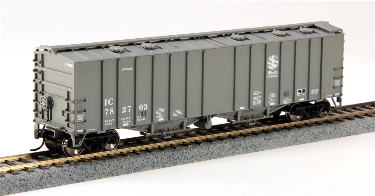 Walthers 910-7203 HO Illinois Central 50' 2-Bay Airslide Covered Hopper #782703