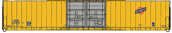 Walthers 920-102101 HO Chicago & North Western 86' P-S DD Hi-Cube Boxcar