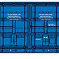 Walthers 920-102103 HO Grand Trunk Western 86' P-S DD Hi-Cube Boxcar #126328