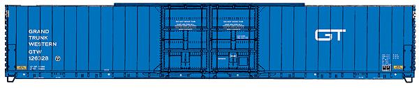 Walthers 920-102103 HO Grand Trunk Western 86' P-S DD Hi-Cube Boxcar #126328