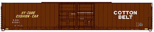 86' Pullman-Standard Double-Door Hi-Cube Boxcar - Ready to Run