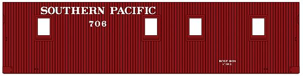 Walthers 920-103104 SP C-30-1 Caboose SP #706