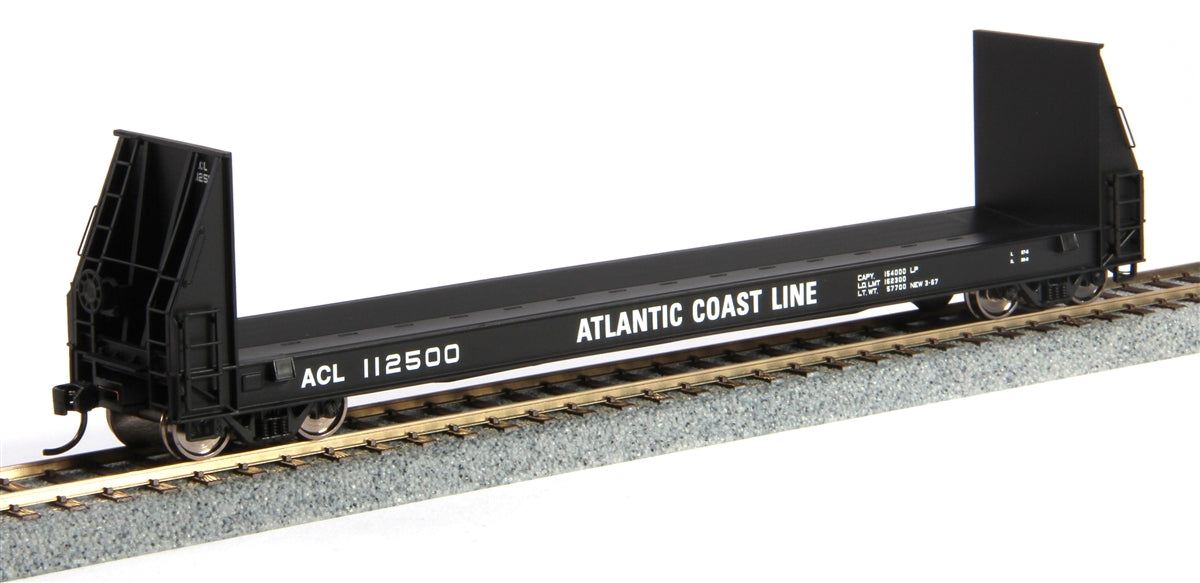 Walthers 920-104501 HO Atlantic Coast Line 50' Pulpwood Flatcar RTR #112500