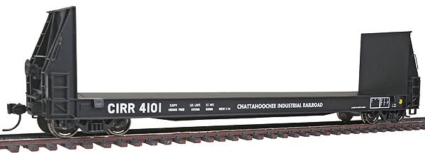 Walthers 920-104503 HO Chattahoochee Industrial 50' Sieco Pulpwood Flatcar #4101