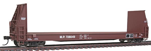 Walthers 920-104506 HO Missouri Pacific 50'  Pulpwood Flatcar RTR #728049