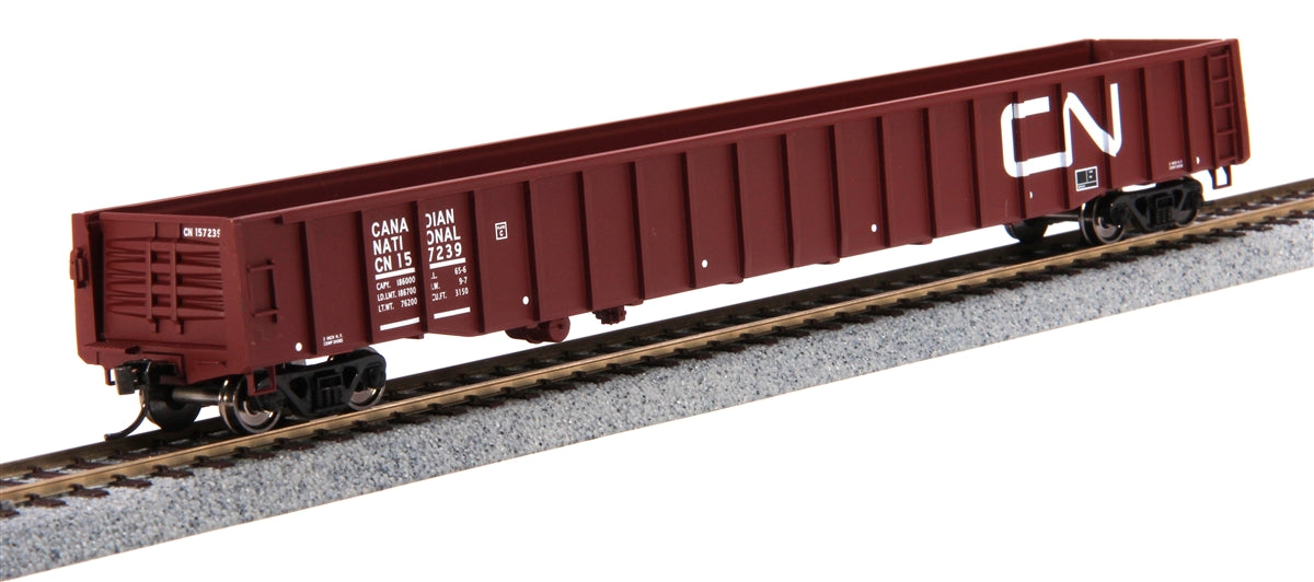 Walthers 920-105401 HO Scale Canadian National 65' Thrall Mill Gondola #157239